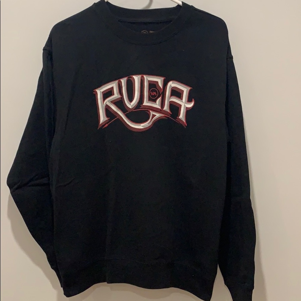 RVCA black Crewneck Sweatshirt